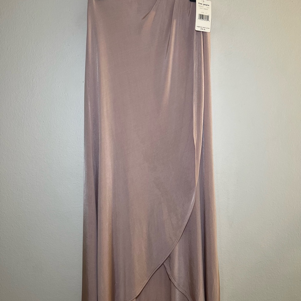 Free People Wrap Midi Skirt